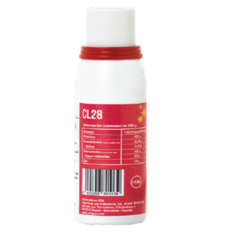Colorante en pasta rojo cl28 (bote 118 ml.)