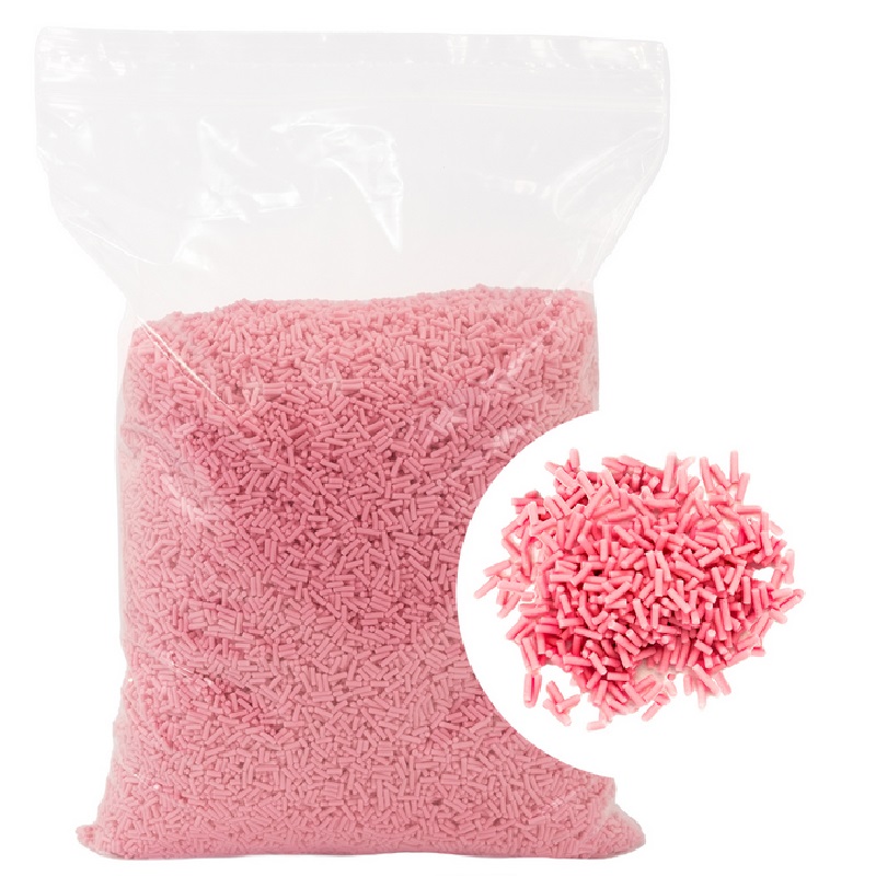 Fideo azucar color rosa bolsa de 1 kg - fars