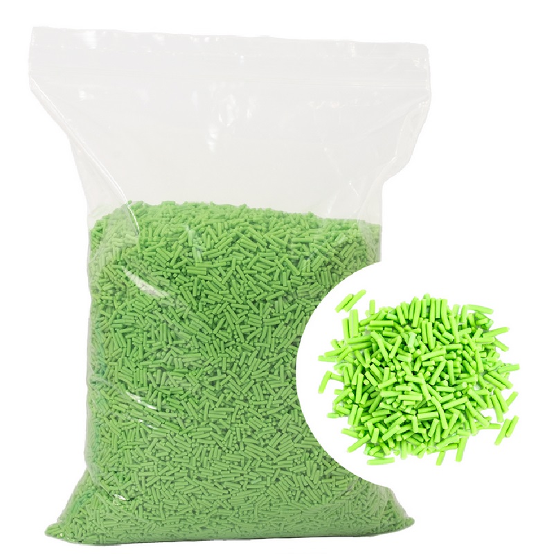 Fideo azucar color verde bolsa de 1 kg - favr