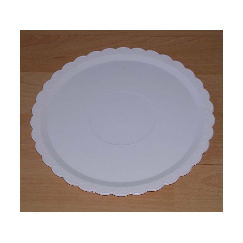 Plato plastico 30 cm. (caja 100 und.)