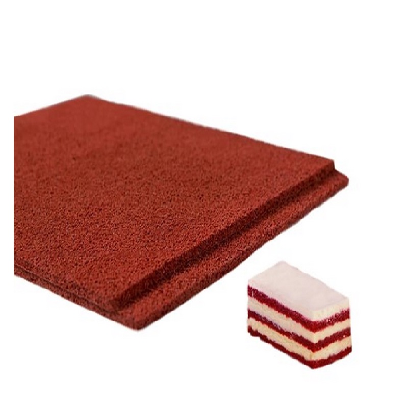 Plancha royal red velvet biz.370x285x10 mm. c.g.creax (c.12 u.)
