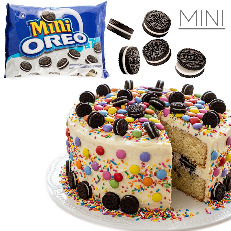 Galleta mini oreo topping (bolsa 400 g.)