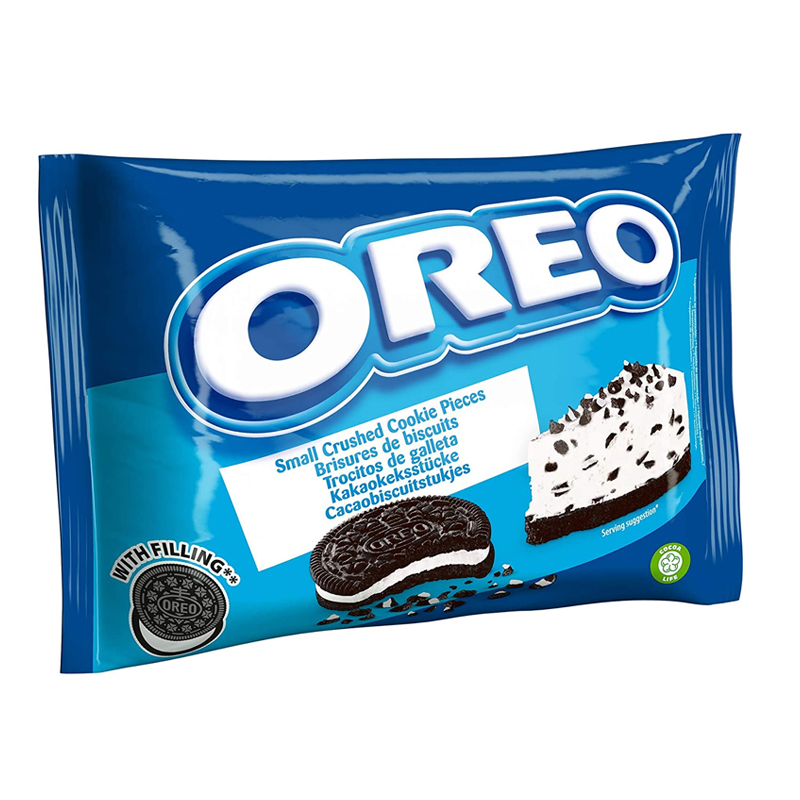 Galleta oreo con crema triturada bolsa 400 gr.-c.12 bolsa