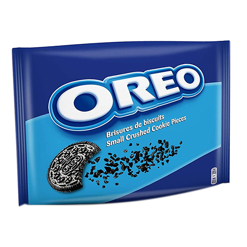 Galleta oreo triturada (sin crema) bolsa 400 gr.-c.12 bols