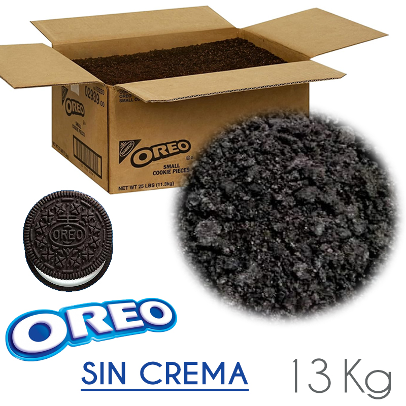 Oreo triturada sin crema (caja 13 kgs)