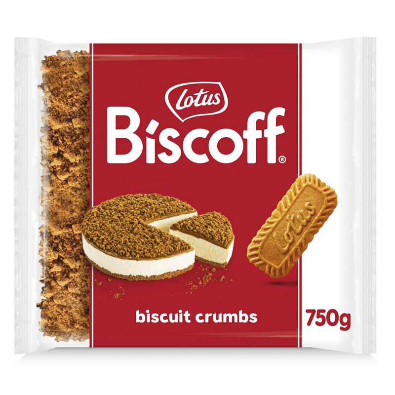 Crumble galleta lotus (bolsa 750 gr.) ( caja 8 bolsas)