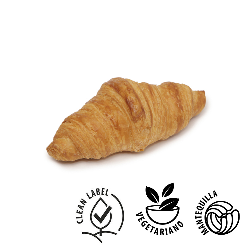 Mini croissant mantequ.-25 g. (c.200 und.)