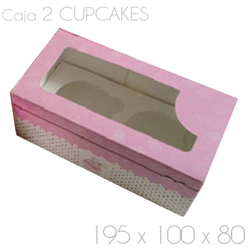 Caja cupcakes 195x100x80 -c-100 un.-2 unidades
