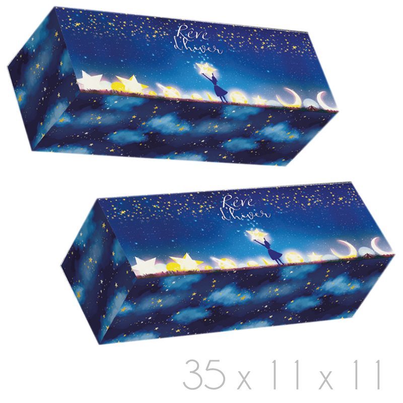 Caja tronco "ruban" 35x11x11 (pq.25 und.)