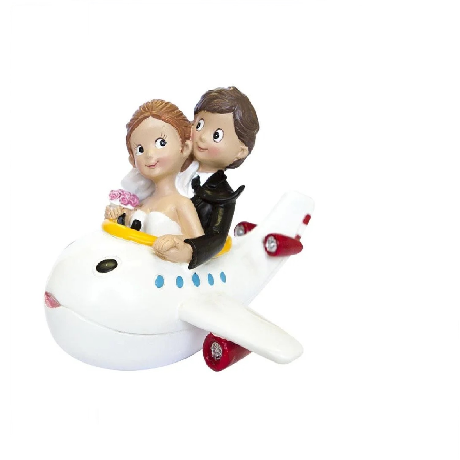Pareja novios avion - 16 mm. - 201802