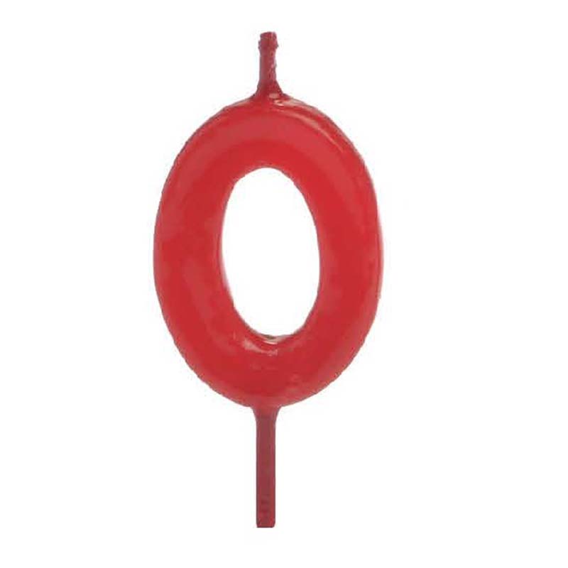 Vela conica pequeña nº0 - 7 cm. pqte 12 unds.