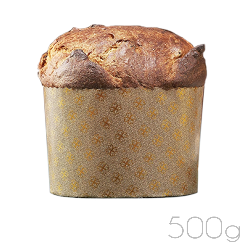 Molde papel horno panettone fino pa134x95-500gr. (pqte 168)