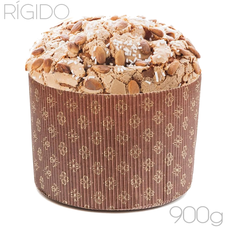 Molde panettone alto rigido pb170110w-900gr.-pq.50 u.