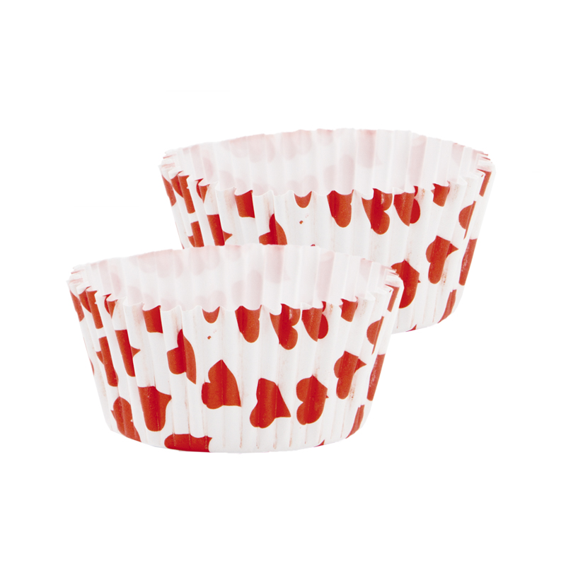 Capsulas cupcake corazones 5x3 cm. cpk007 (pq1 mil.)