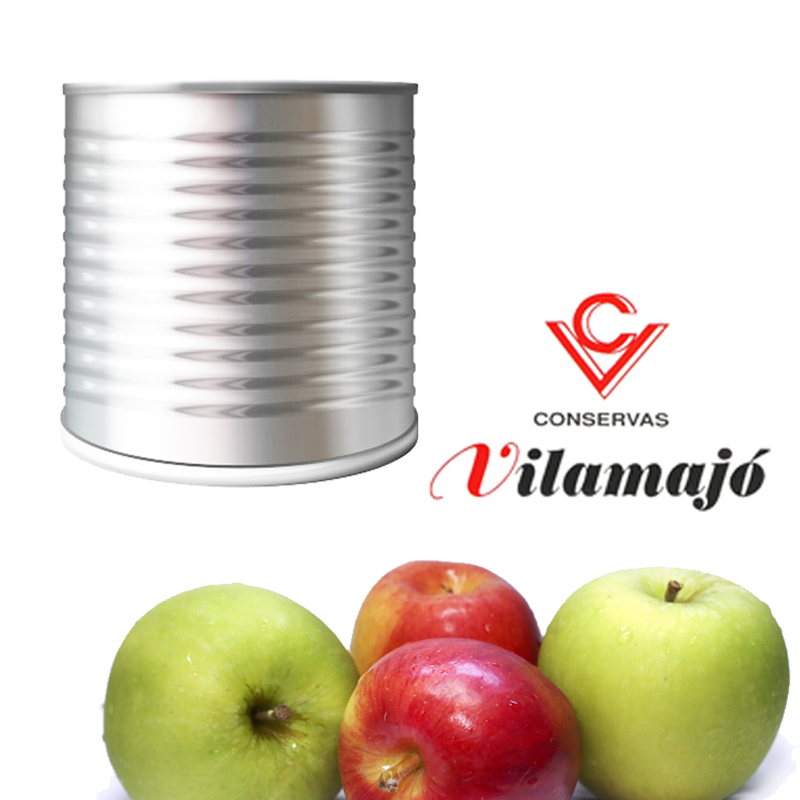 Manzana filetes almibar vilamajo ( lata 3 kg)