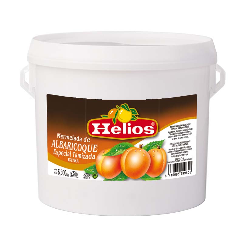 Relleno especial albaricoque helios tamiz.esp.65º brix-cubo 4.5 kgneto
