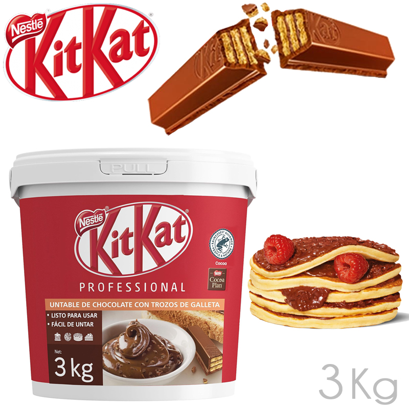 Kit kat crema untable (cubo 3 kg.)