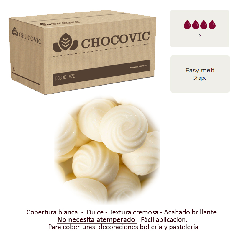 Cobertura superbrill blanco gotas (caja 10 kg.)