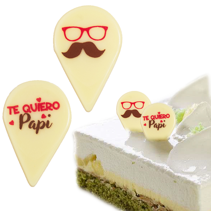 Mensajes "papi" choco bco .24x37h.mm.15863f361sbp (c.135 u.)