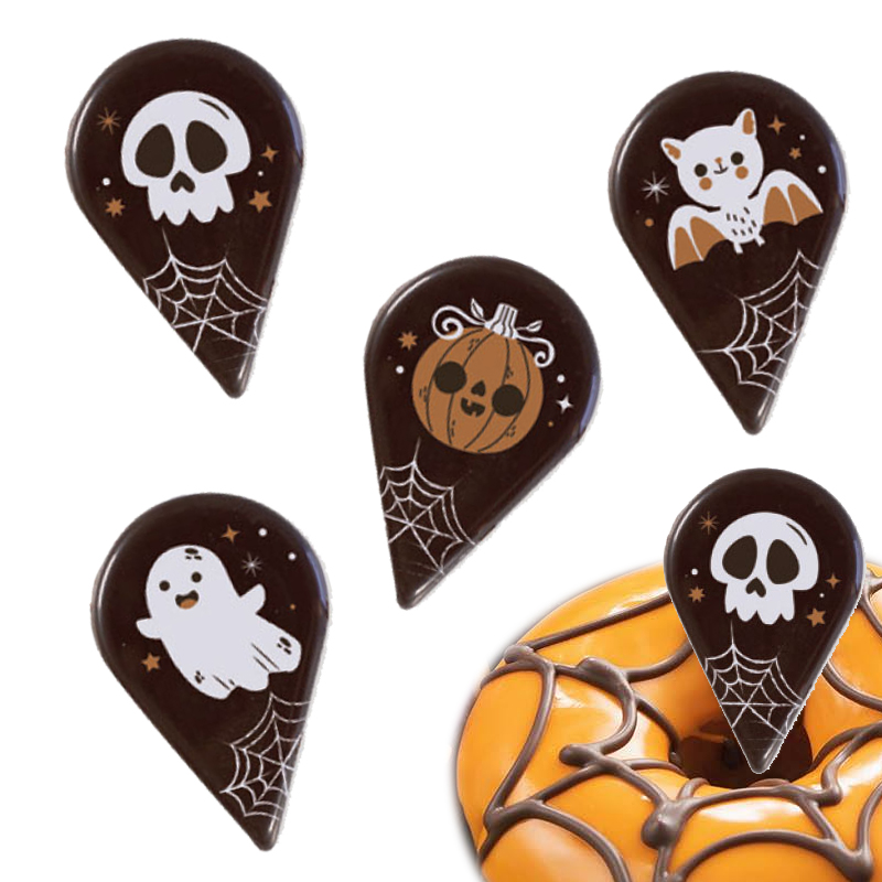 Letrero fantasia halloween choco (caja 135 und.)