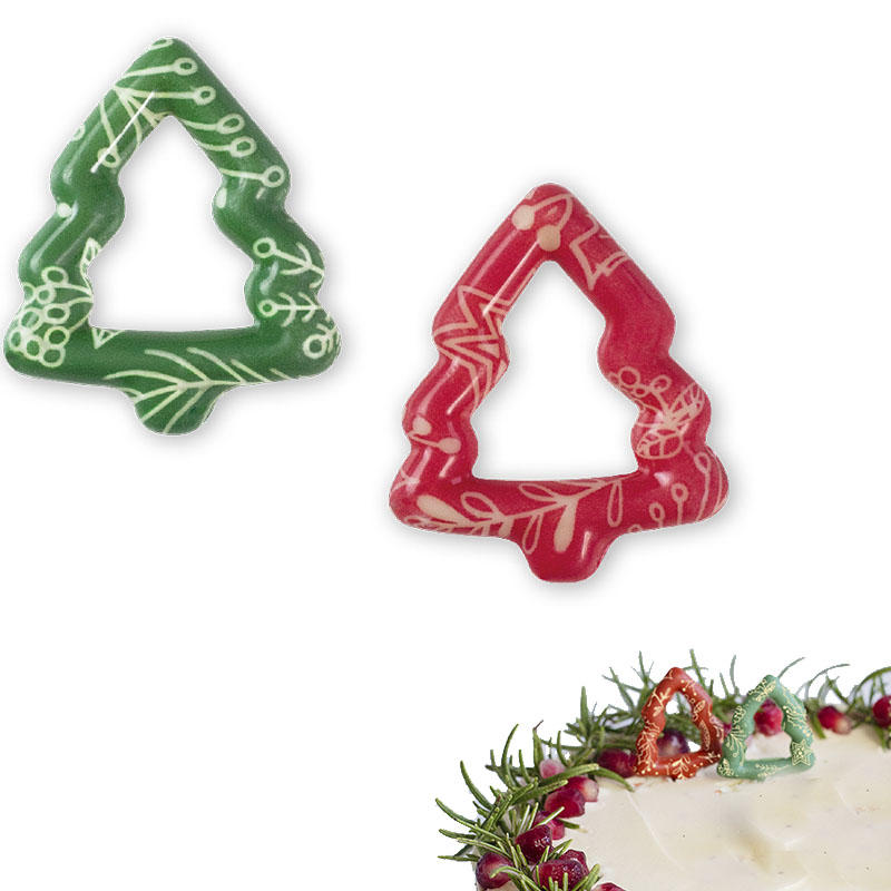 Arbol fantasia choco bco. 3,3x2,8 cm r 20453f390bp c. 135 und.