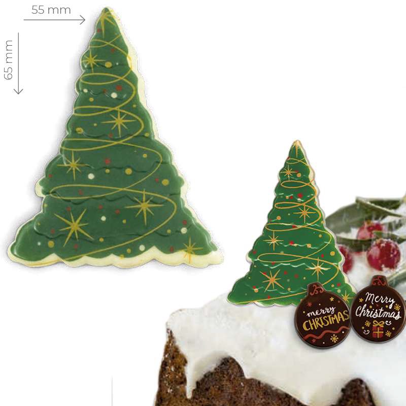 Abeto sapin choco bco. 5.5xh6.5 cm c.48und.)