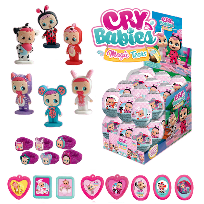 Huevo chocolate cry babies 20grs. (c.4 display.x24 unid)