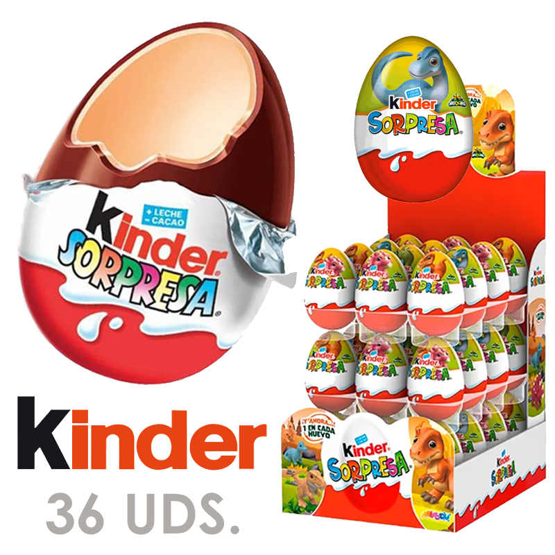 Huevo chocolate kinder (caja .x 36 unid)
