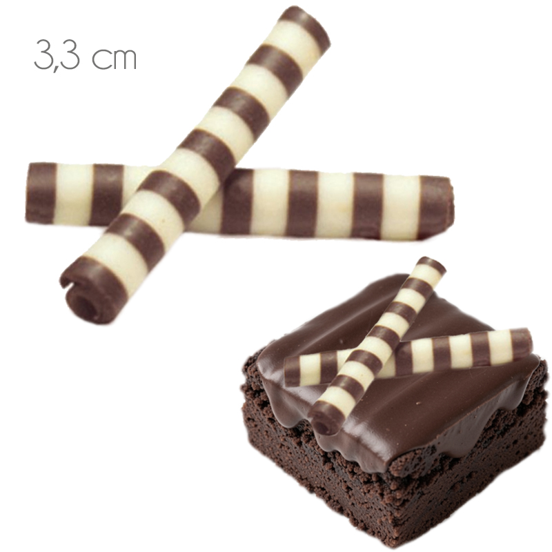 Decor. choco. mini rejilla 5x5 cm.- 30843 (caja 140 und.)