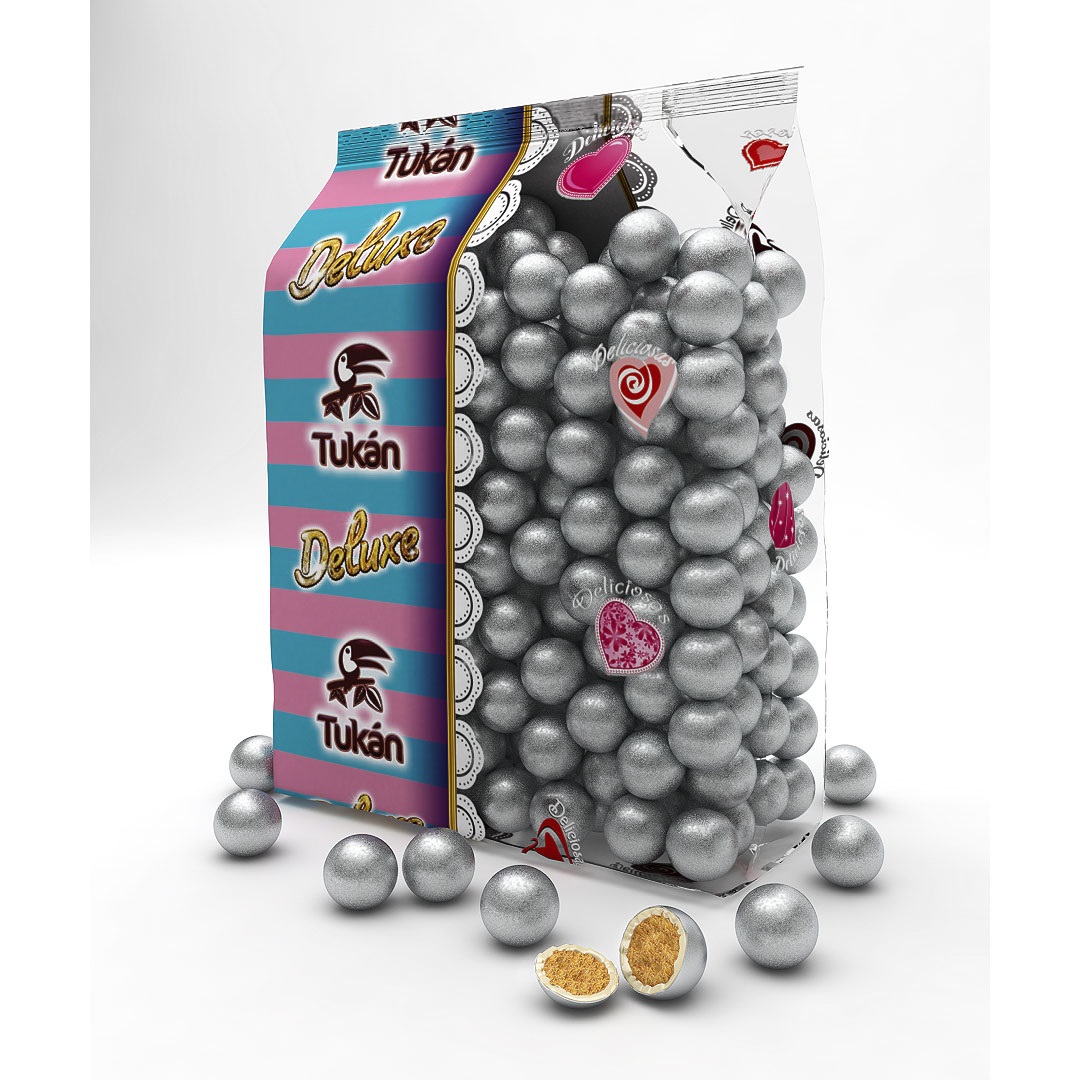 Chococranch deluxe plata 1 kg. (caja 6 bolsas 1 kg.)