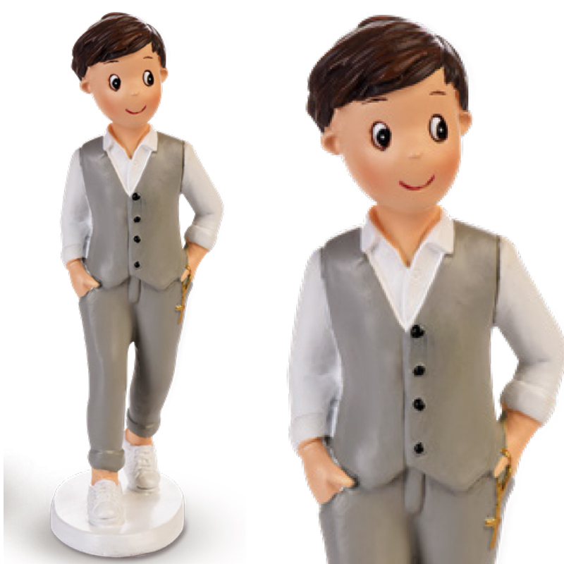 Niño comunion casual 16 cm. ref. 27969c - caja 36 und.