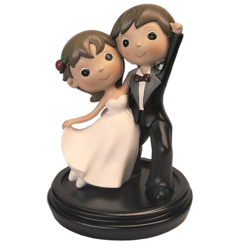 Pareja novios ref.1171 disco dance 18 cm. (c.16 u.)