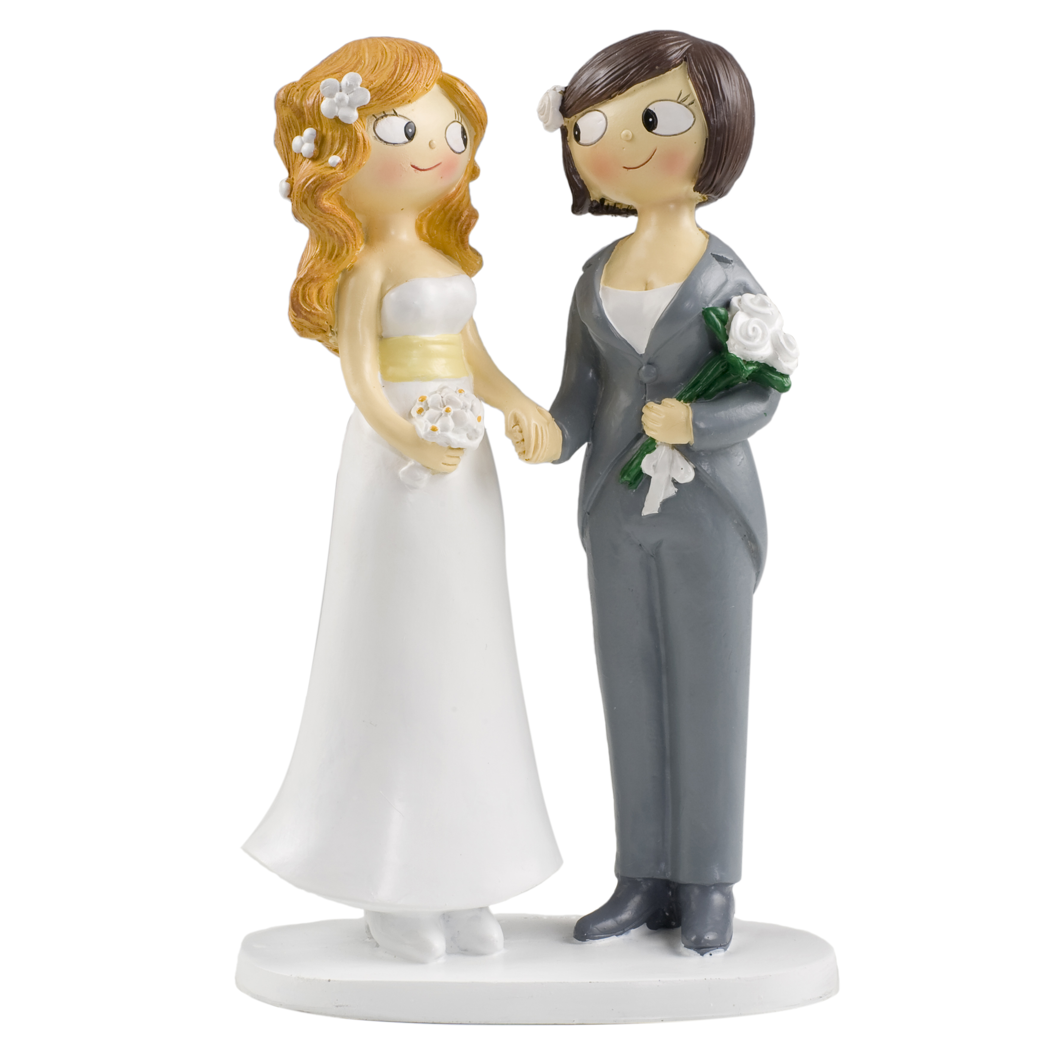 Pareja boda girls "lesbianas" 21 cm. (c. 1 und.)