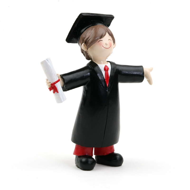 Figura graduacion chico 16.5 cm.(c.1 und) - ref. y357.3