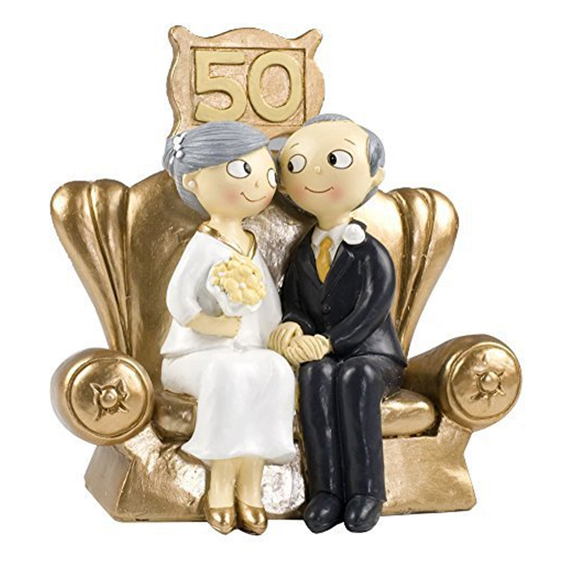 Aniversario bodas de oro 50 años (caja 1 unid)
