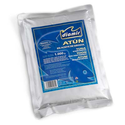 Atun bolsa diamir 1 kg. (caja 16x1 kg bolsa)