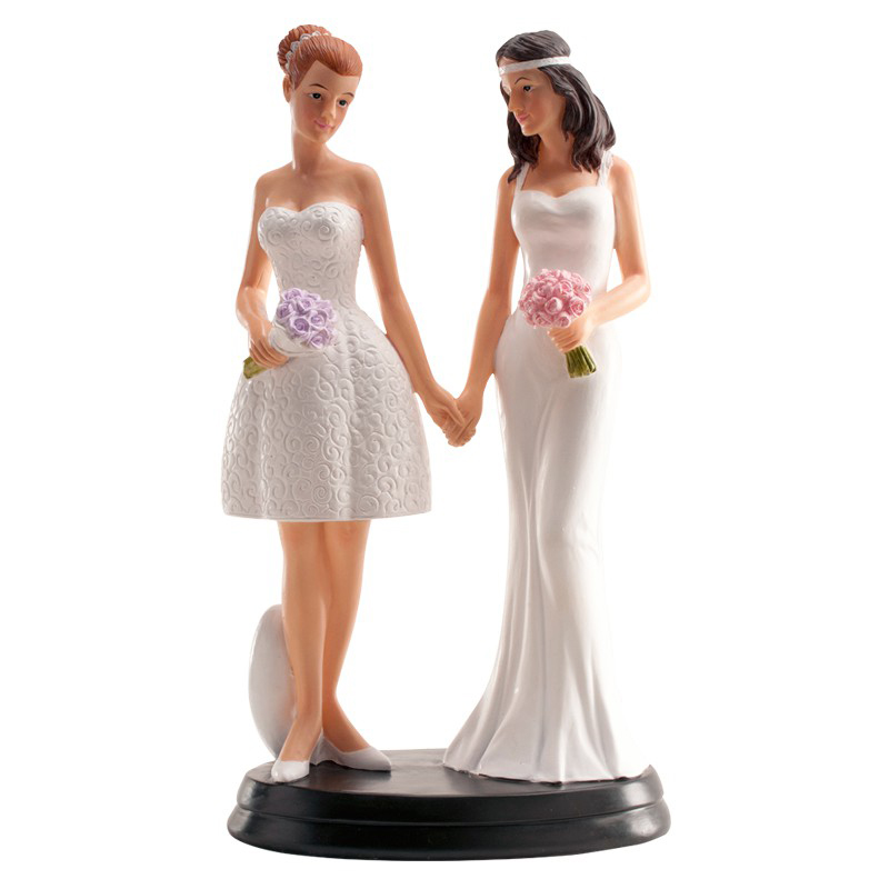 Pareja boda lesbiana actual 20 cm -305054