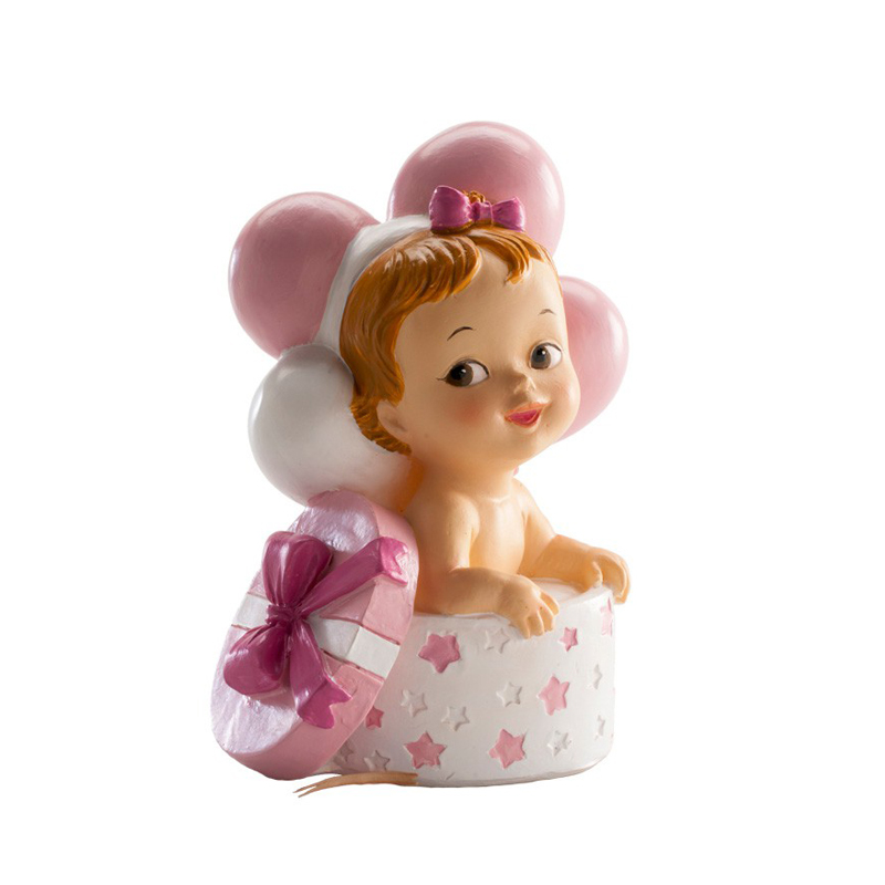 Bautizo niña regalo y globos - 310123 (caja 6 und.)