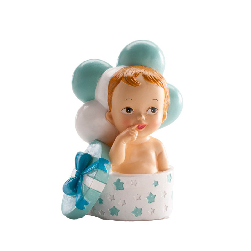Bautizo niño regalo y globos - 310124 (caja 6 und.)