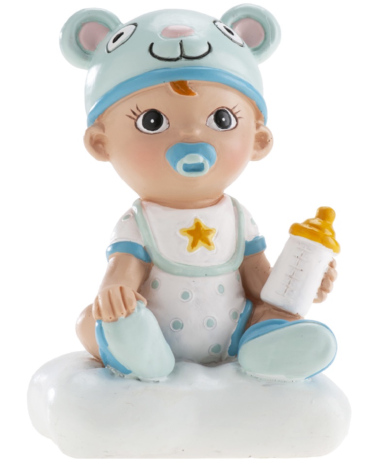 Bautizo niño con biberon 10 cm. - 310142