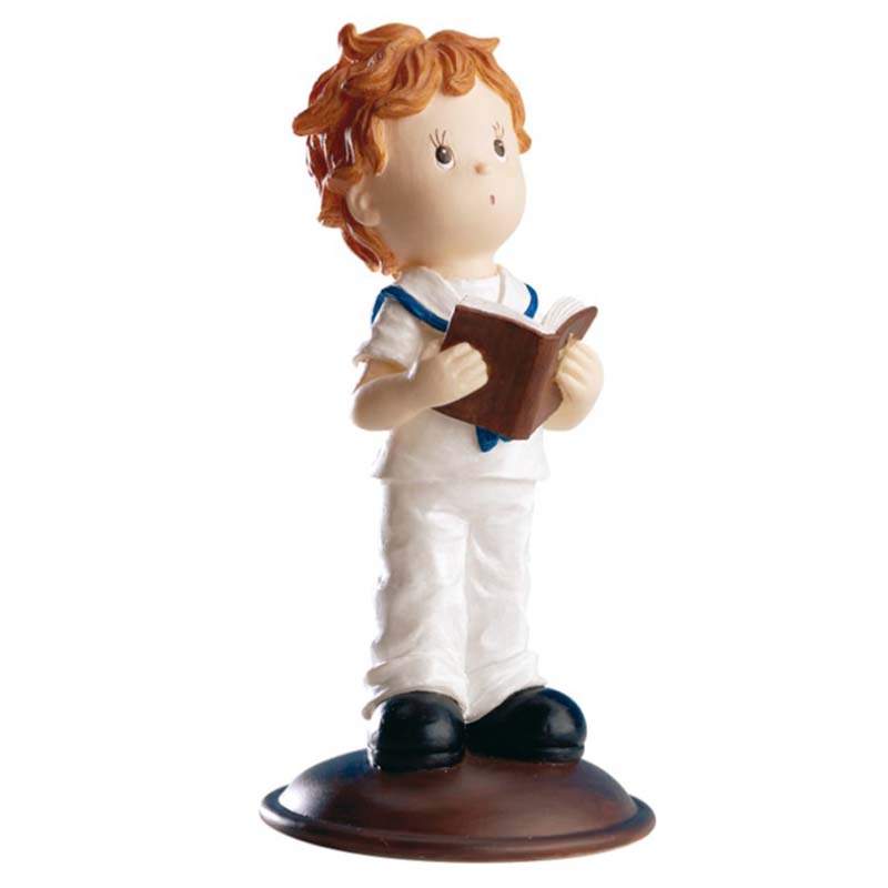 Niño comunion con biblia 13,50cm -315081 (c.. 6und)