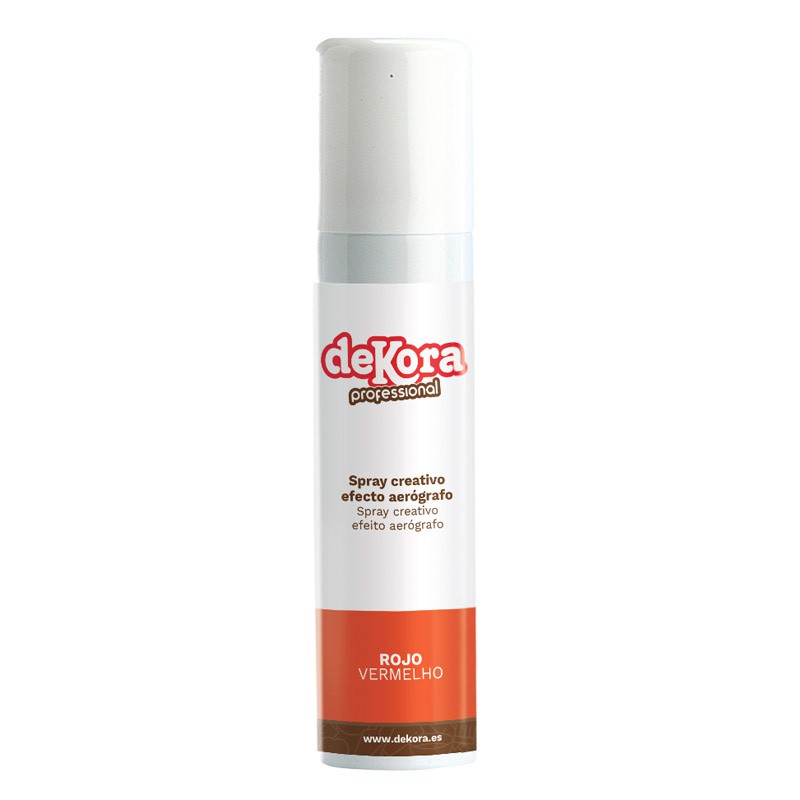 Spray color rojo efecto aerografo 100 ml -430007