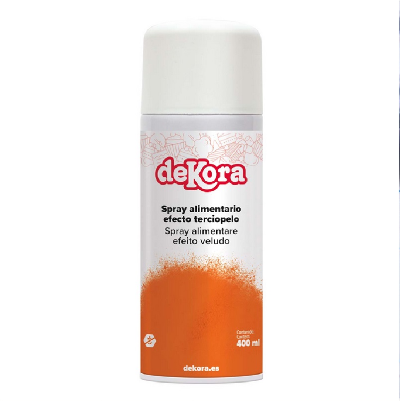 Spray aterciopelado naranja (b.400 ml) -430108
