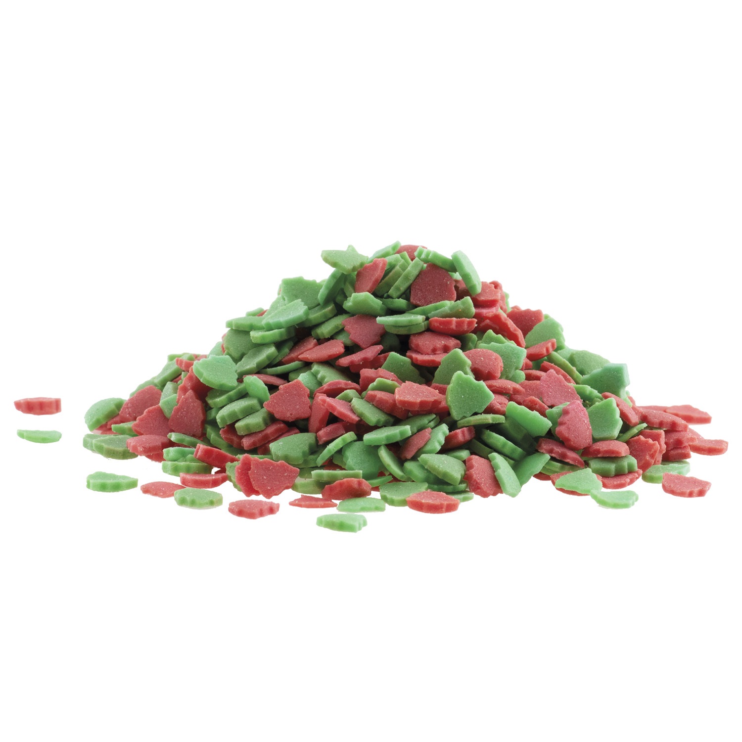 Confetti azucar arbol navidad verde y rojo 1 kg-445069