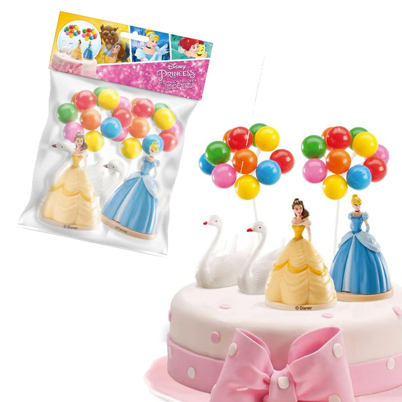 Kit cenicienta y bella 8.5 cm. (caja 6 und.). - 350091