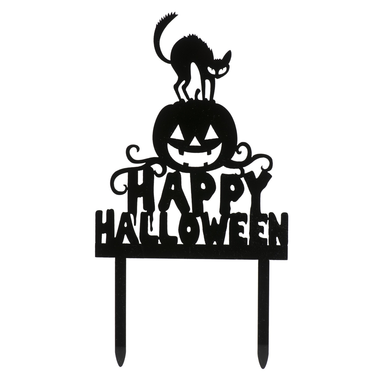 Cake topper happy halloween 18x10 - 354115