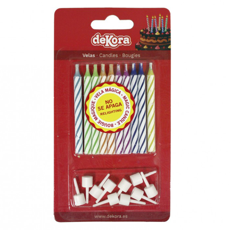 Velas magicas(10 u.) -345310 (display 18 blister x 10 u..)