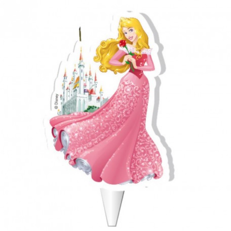 Display 12 velas princesa aurora 7,5 cm-346190