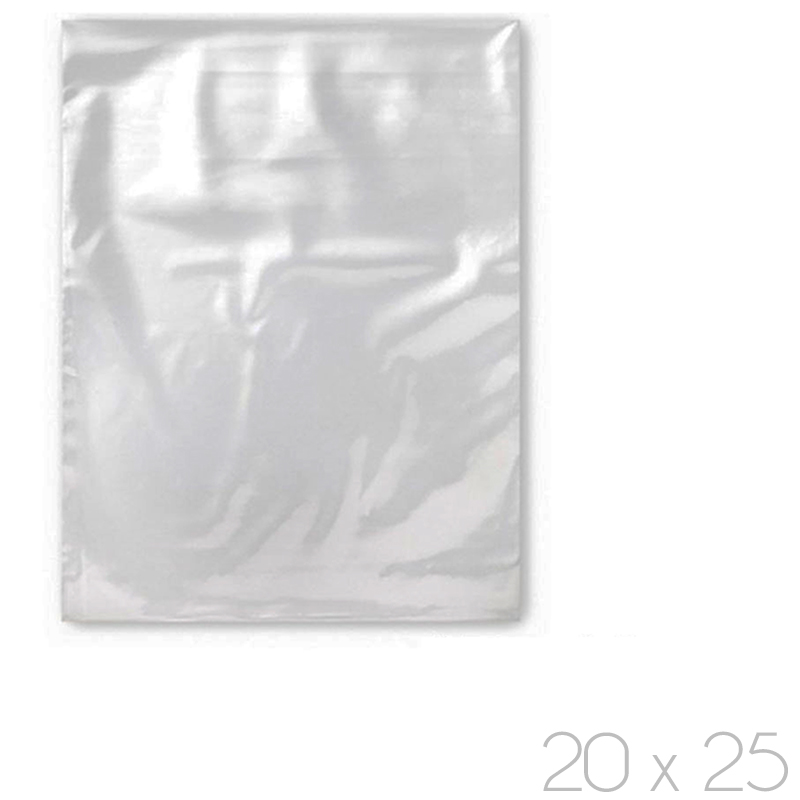 Bolsa plast.20x25 anonima transparentes (s.35 pq.x 0.8 k.)