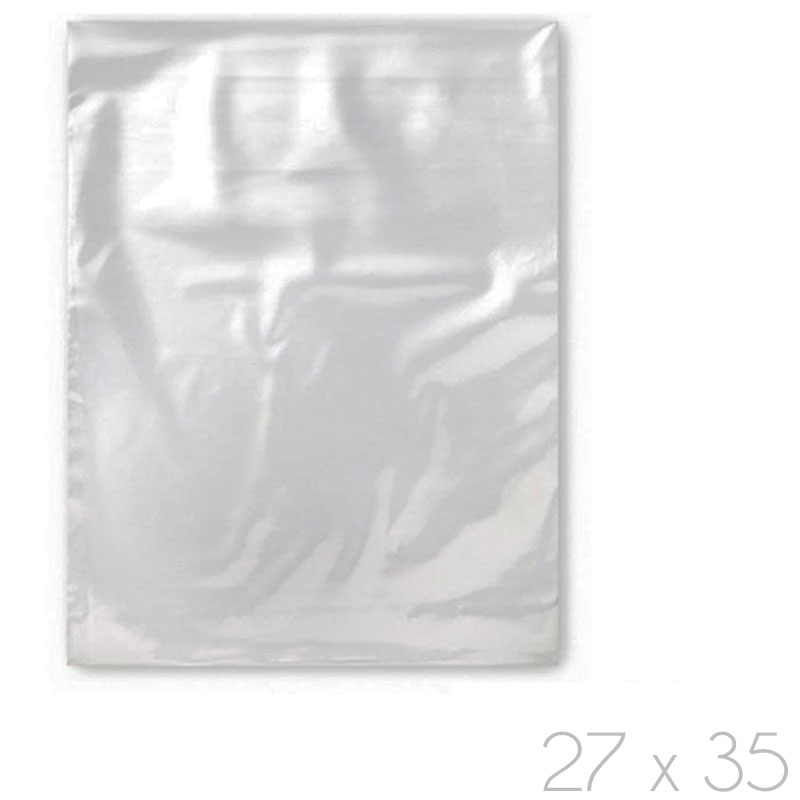 Bolsa plasti transparente g130 anonima 27x35 (pqte 2 kg.)